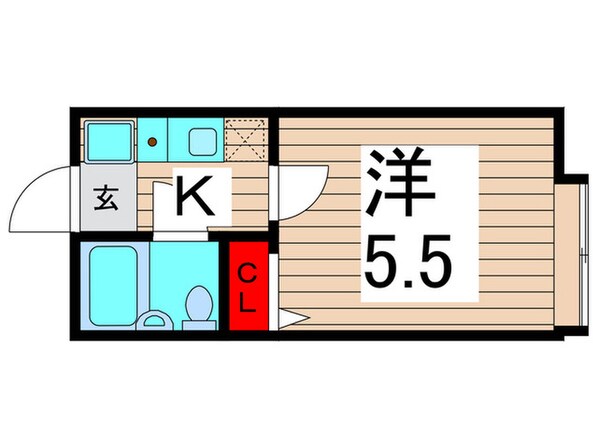 ディアコ－ト堀切の物件間取画像